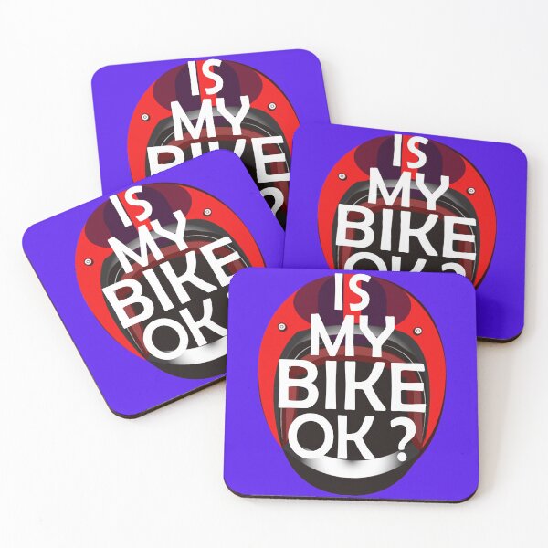 Item preview, Is my Motor Bike OK_White Colour Text designed and sold by SueSakpal.