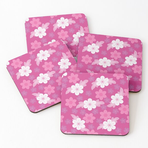 Item preview, seamless purple floral wallpaper designed and sold by sbrstore.