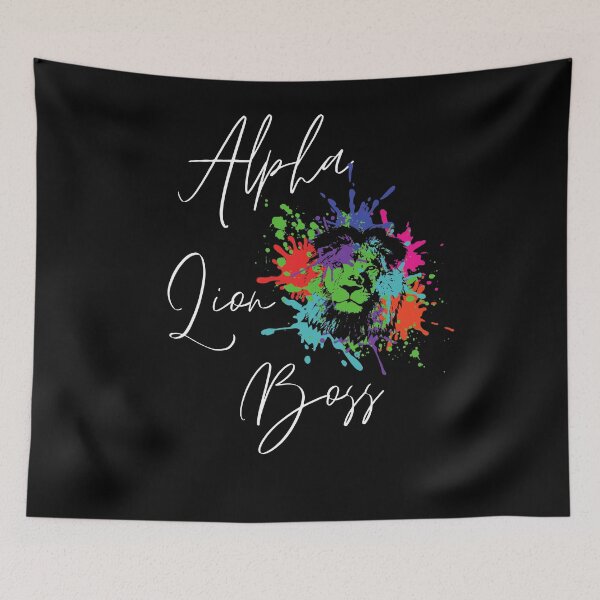 Item preview, Alpha lion boss designed and sold by Preety Padhiyar.
