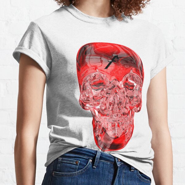 Crystal Skull Zodiac Sagittarius design Classic T-Shirt