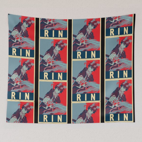Item preview, Rin Okumura - Affiche T-shirt classique designed and sold by NovakKristofne.