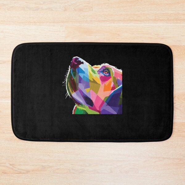 Item preview, Dogs Head Colorful Geometric Labrador Retriever Dog Mom Dad designed and sold by AngelanMichelle.