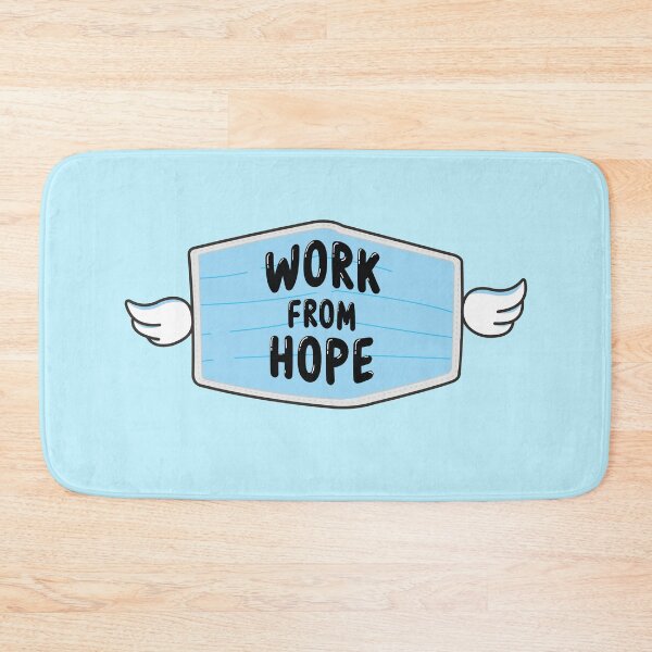 Item preview, Work from home mask positive vibes designed and sold by blablastudio.