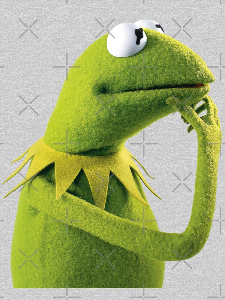 Kermit Contemplating, an aesthetic by brenda-lee