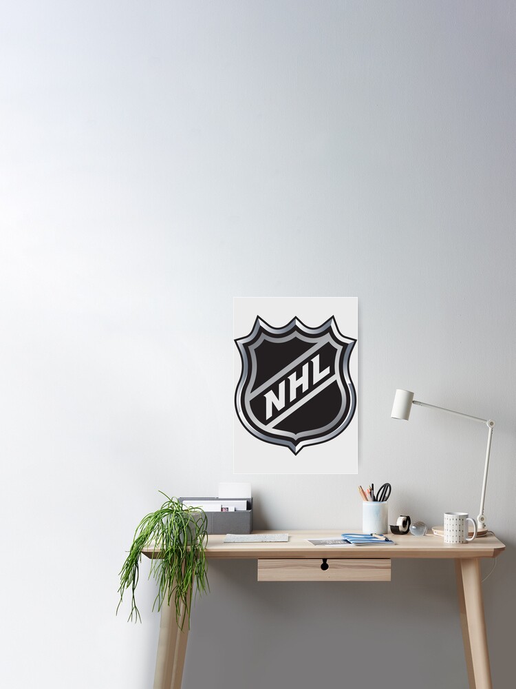 NHL Team Logos Canvas Wall Sign Panel