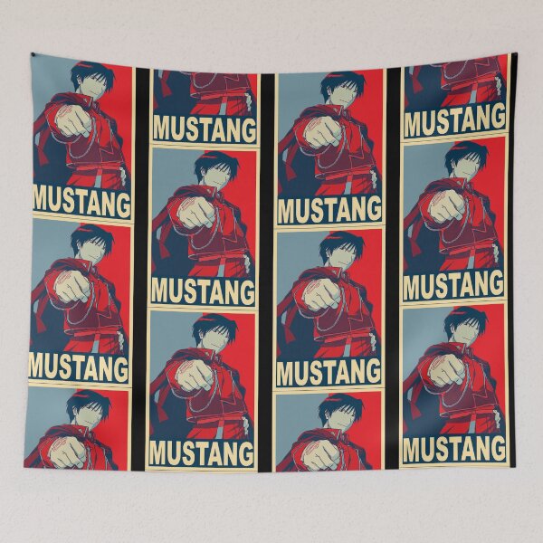 Item preview, Roy Mustang - Affiche T-shirt classique designed and sold by NovakKristofne.