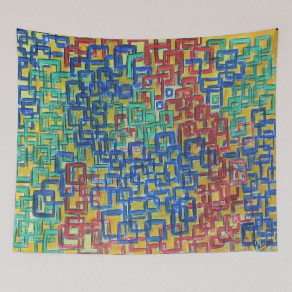 Item preview, Colorful squares designed and sold by PallaviS.
