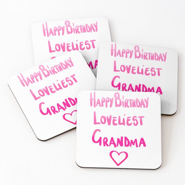 Item preview, Happy Birthday Loveliest Grandma designed and sold by EmmiLooArt.