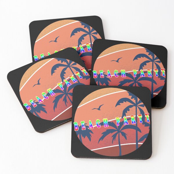 Item preview, Beach party palm sea designed and sold by BadLoser09.