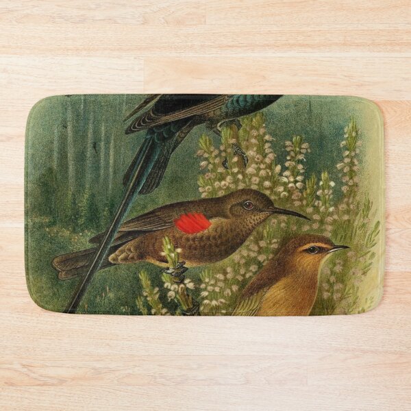 Item preview, Three Scarlet Stuffed Sunbirds designed and sold by laguitan10.