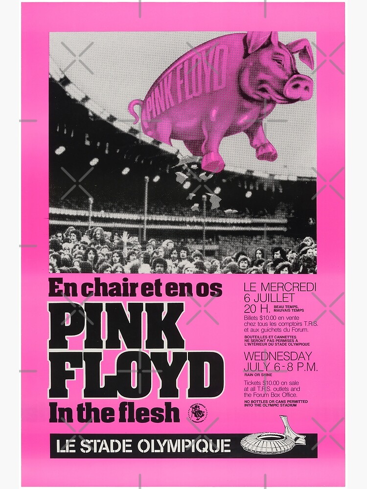 "Historic Pink Floyd at the Montreal Olympic Stadium Concert