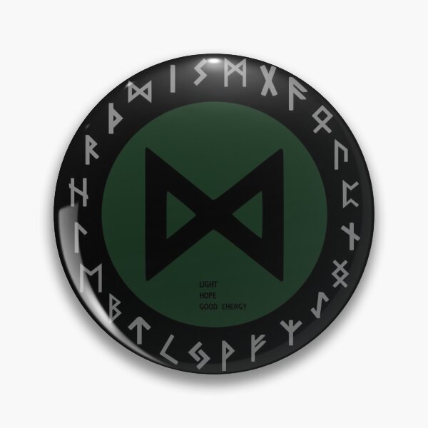 Artikelvorschau, Green Dagaz Elder Futhark | Wikinger-Runen-Symbol entworfen und verkauft von Depic Spirit.