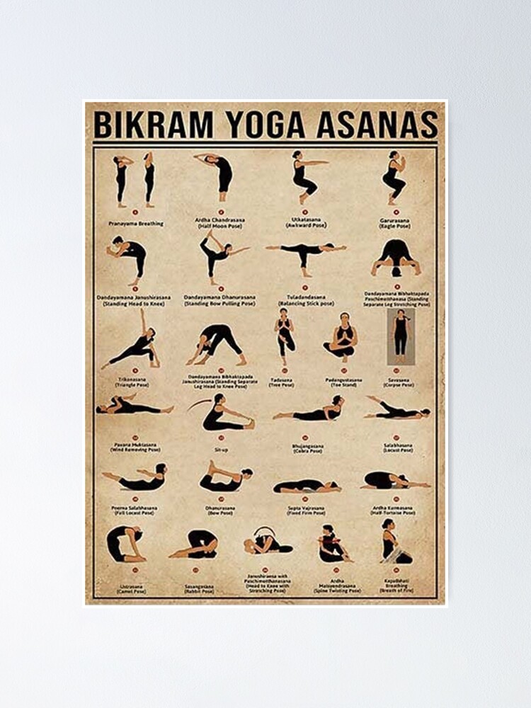 Buy Yoga Poster Asanas 150 Poses Your Body Wishes to Practice, Yoga Print,  Yoga Wall Art, Yoga Art, Yoga Gift Online in India 