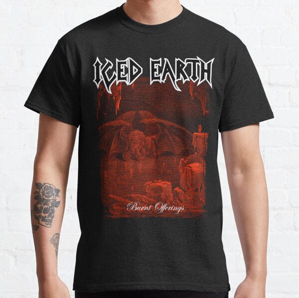 iced earth burnt offerings shirt