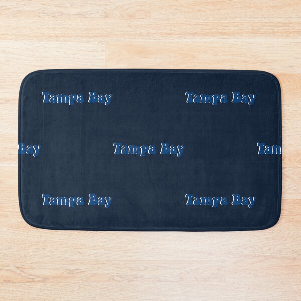 Item preview, Tampa Bay Blue over White designed and sold by Cuteandbroke.
