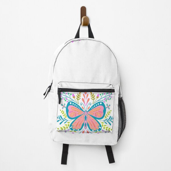 Item preview, Modern Butterfly with Botanical Patterns - Colourful designed and sold by Shalini Bisht.