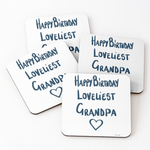 Item preview, Copy of Happy Birthday Loveliest Grandpa designed and sold by EmmiLooArt.