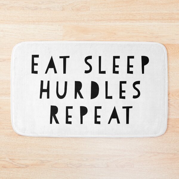 Item preview, Eat sleep hurdles repeat designed and sold by Dipalo.