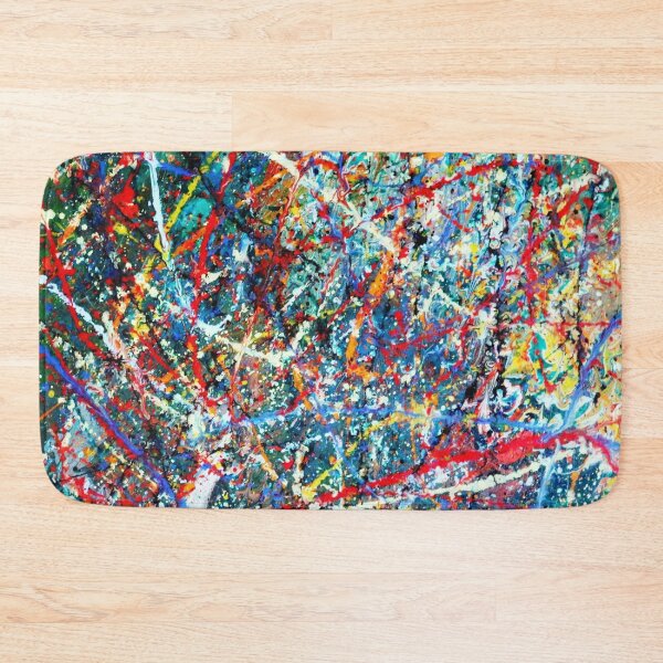 Item preview, Green Energy, Abstract art, multicolor splash designed and sold by Peter Keresztury.