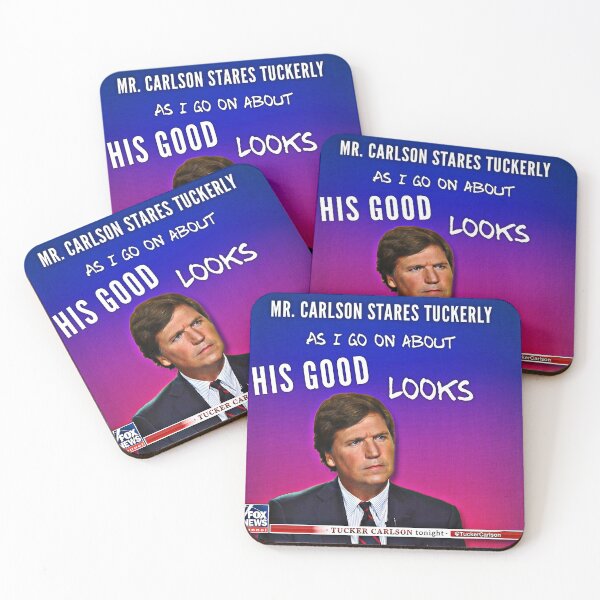 Item preview, Tucker Carlson Stares Tuckerly  designed and sold by GervaisTwonks.
