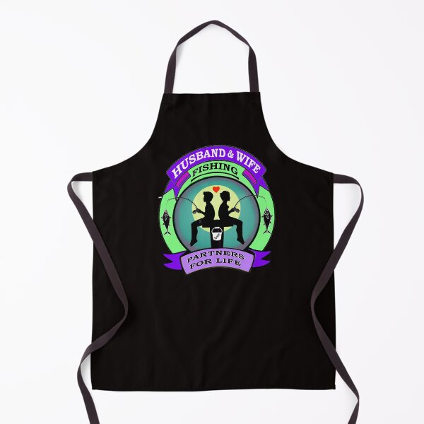 Item preview, HUSBAND & WIFE FISHING PARTNERS FOR LIFE designed and sold by cgullart.