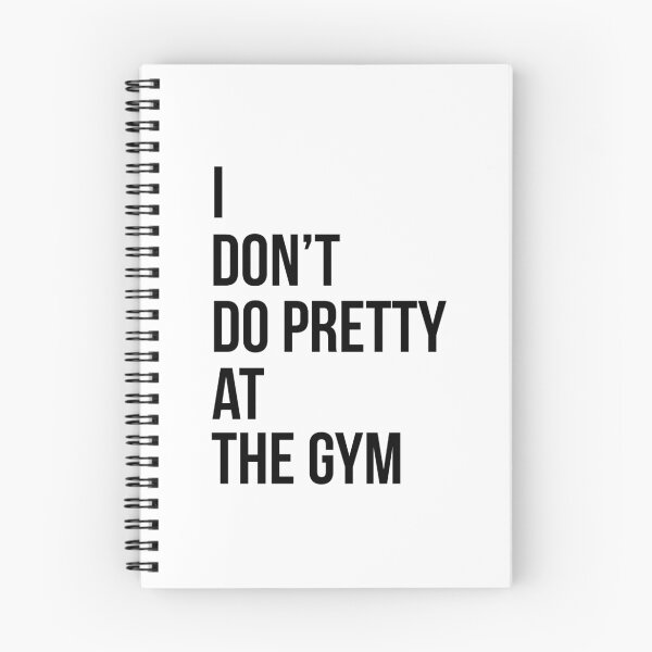 Item preview, I don't do pretty at the gym designed and sold by 3bagsfull.