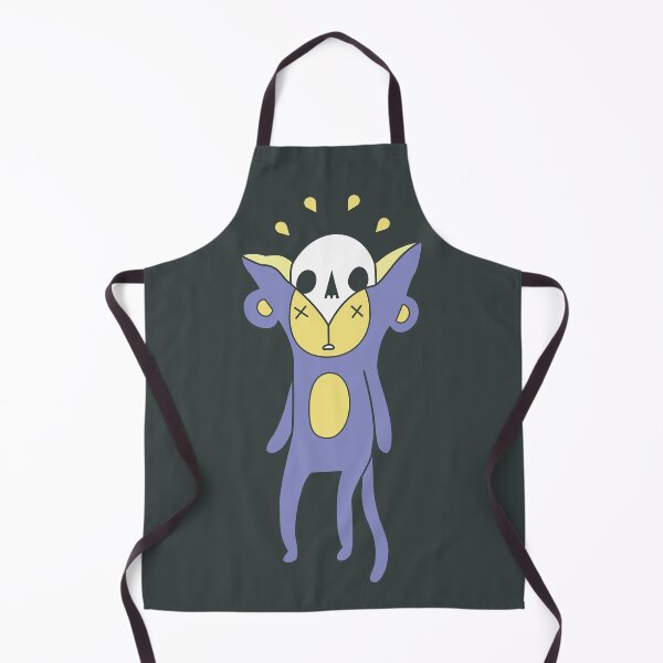 Item preview, monkey peel - colorful monkey head peeling off showing skull design (blue 5) designed and sold by bantaam.