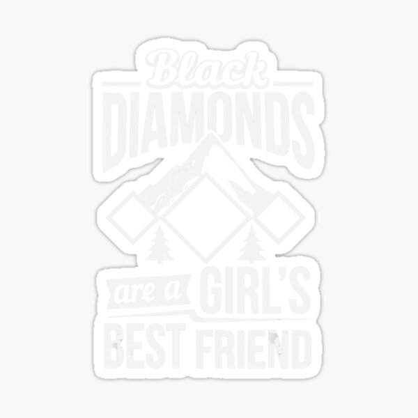 Diamonds are a Girl's Best Friend Sticker for Sale by jaw1027