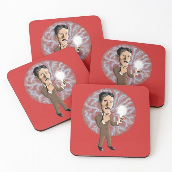 Item preview, Nikola Tesla designed and sold by cartoonish100.
