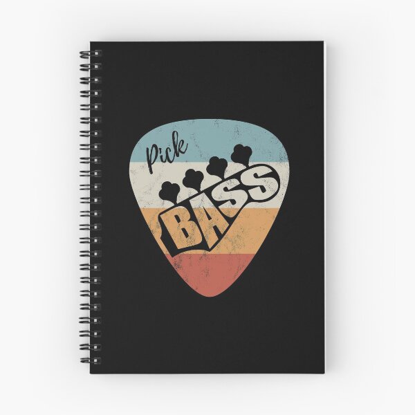 Item preview, Pick Bass Guitar Vintage Theme designed and sold by nightsworthy.
