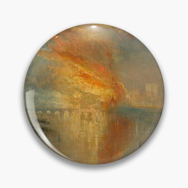 Artikelvorschau, Joseph Mallord William Turner - Die Verbrennung des Ober- und Unterhauses (1835) entworfen und verkauft von Vivanne-art.