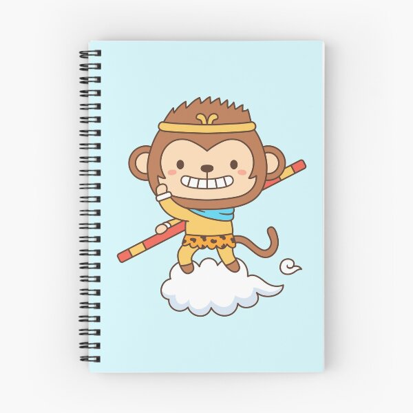 Item preview, Cute Monkey King Sun Wu Kong Doodle designed and sold by rustydoodle.