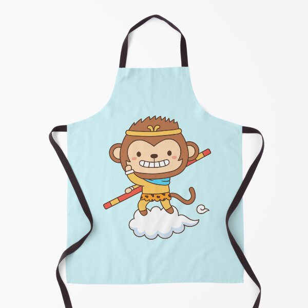 Item preview, Cute Monkey King Sun Wu Kong Doodle designed and sold by rustydoodle.