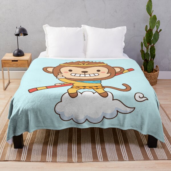 Item preview, Cute Monkey King Sun Wu Kong Doodle designed and sold by rustydoodle.