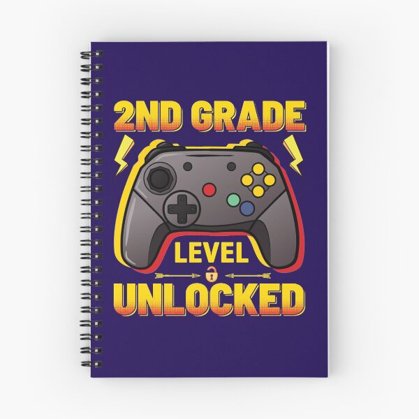 Item preview, 2nd Grade Level Unlocked Back to School Gamer Boys Girls Gifts designed and sold by TrenddyArts.