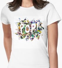 pop Women's Fitted T-Shirt