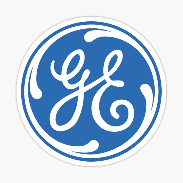 General Electric Logo Sticker