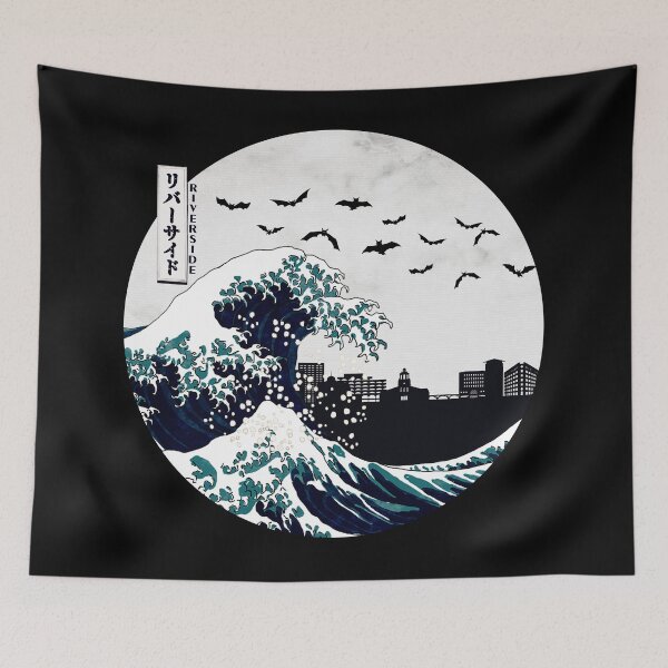 Item preview, Riverside Kanagawa Wave Dark designed and sold by DFerraz.