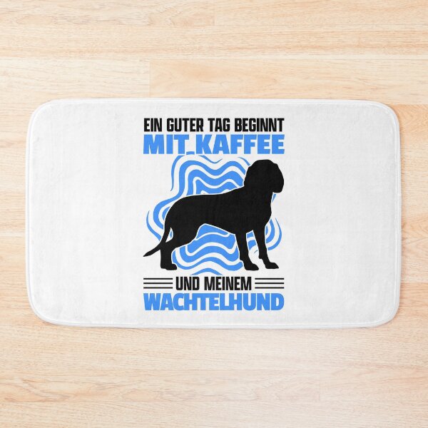Item preview, German Wachtelhund Coffee Hound Saying designed and sold by madgrfx.