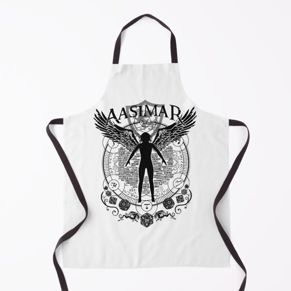 Item preview, Aasimar - Noir Sticker designed and sold by SzaboVilmos.