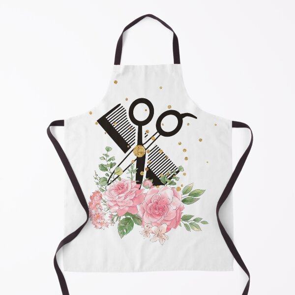 Item preview, Floral Hairdressing Scissors and Hairbrush designed and sold by jalinaart.