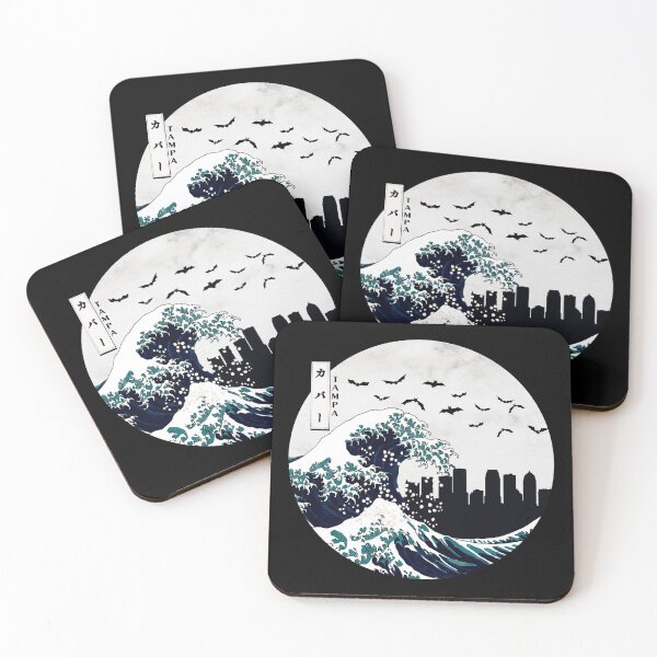Item preview, Tampa Kanagawa Wave Dark designed and sold by DFerraz.