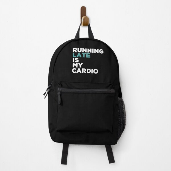 Item preview, Running Late is My Cardio designed and sold by clickmostro.
