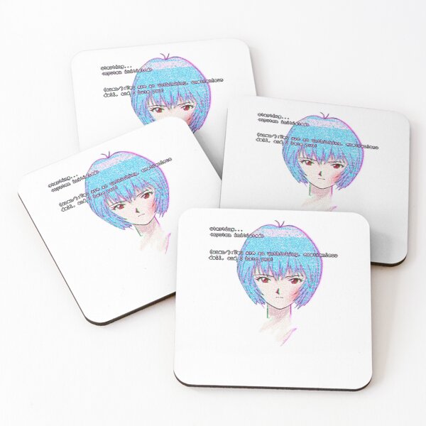 Artikelvorschau, Ayanami Rei Glitched Sticker entworfen und verkauft von SzaboVilmos.