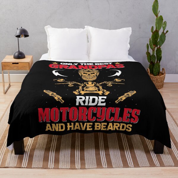 Item preview, Only the best grandpas ride motorcycles and have beards designed and sold by Zexten.