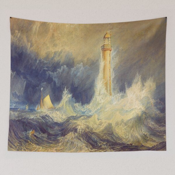 Item preview, Joseph Mallord William Turner - Bell Rock Lighthouse designed and sold by Vivanne-art.