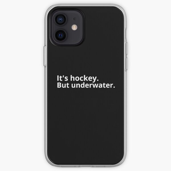Its Hockey. But underwater iPhone Soft Case