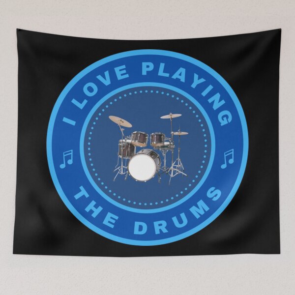 Item preview, I love playing the Drums designed and sold by Chiffon529.