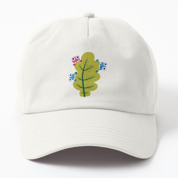 Cute Bugs Eat Green Leaf Dad Hat