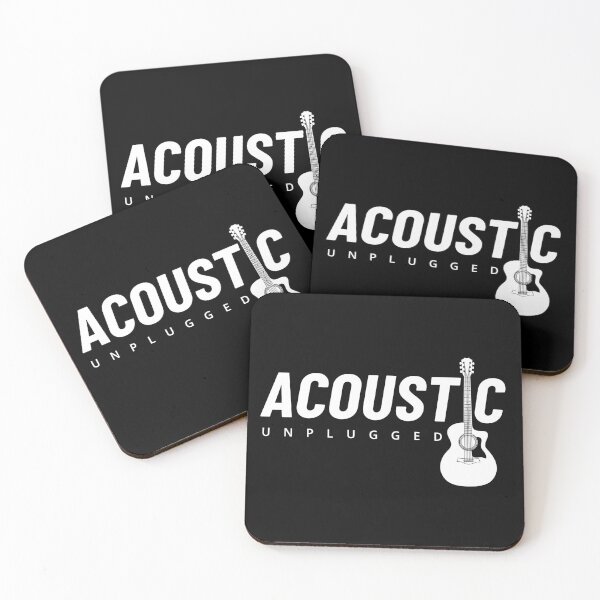 Item preview, Acoustic Unplugged Acoustic Guitar Dark Theme designed and sold by nightsworthy.